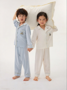 Q21 | Soft and Breathable 100% Modal Childrens Long Sleeve Pajama Set