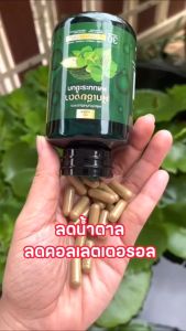 (พร้อมส่ง/ของแท้) ผักเชียงดาชนิดแคปซูล ผักเชียงดา มะระขี้นก SN9 น้ำตาลในเลือด เบาหวาน ความดัน ไขมันสูง 1 กระปุก มี30 แคปซูล