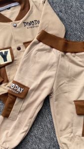 [FREE TAS] HAYUK KIDS X DINODAY Setelan Sweater Jaket Anak Laki Laki Celana Joger Cargo Anak Usia 1 - 11 Tahun