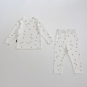 Baby Girls Home Clothes Set Autumn Clothes Bottoming Clothes 6-12 Months Old Baby Clothes Cotton Casual Style Spring Autumn