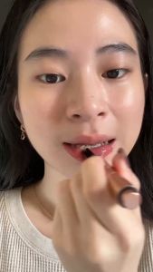 JIERA Melting Click Balm - Melts My Heart Tinted Lip Balm with Collagen & Moisturizing Oil UV Filter Plumpy Look Moisturizing High Pigmented