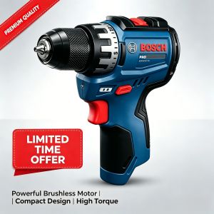 Bosch | Bosch GSR 12V-31 Cordless Drill Driver Precise Torque Settings for Shelf Installation and Regular Home Furniture Fastening Works