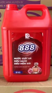 CAN NƯỚC GIẶT XẢ SẠCH THƠM 10KG 2IN1 - HƯƠNG NƯỚC HOA ĐAM MÊ D-SHINING