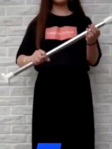 adjustable stainless steel clothes drying rod non punching shower curtain rodbathroom curtain rod