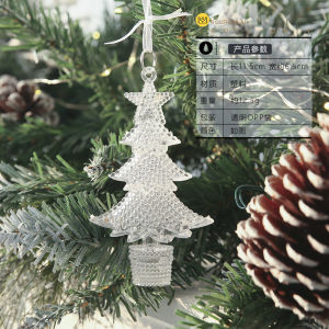 Trang Trí Giáng Sinh Bằng Băng Treo Cửa Hàng Bánh Cà Phê Trang Trí Cửa Hàng Bánh Mì Bằng Thanh Băng Trong Suốt