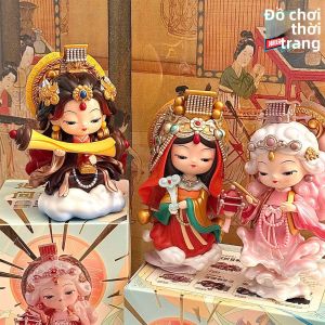 MENGYUANHUAN | Mazu Blind Box Figure Trang Trí Bàn Làm Việc