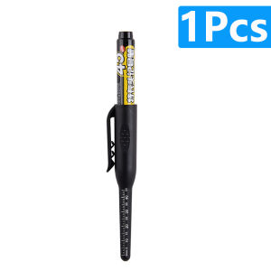 100-1Pcs Wholesale 45mm Long Nib Head Carpenter Marker Pens White/Black/Blue/Red Hole Marker Pen for Measure Woodwork Hand Tools