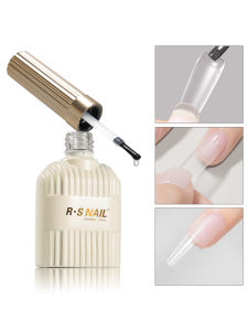 RS NAIL 10g Nail Tips Adhesive Gel For False Tips Semi-permanent Fake Nails Extend Press On Nails Nail Art Soak Off UV Tips Gel