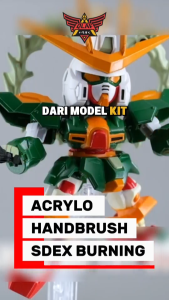 ACRYLO COLOR - CAT ACRYLIC akrilik gundam model kit handbrush airbrush