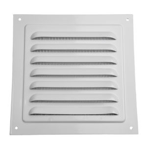 Metal Louver Air Vents Grille Ventilation Covers Aluminum Grilles Duct Heating Cooling Vents Plate Insect Screen Cover Air Vents