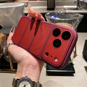 Magnetic Ice Armor Case For Iphone 18 16 15 14 13 12 17 Pro Max Magsafe Cover 5 Sided Striped Heat Dissipation Camera Protection