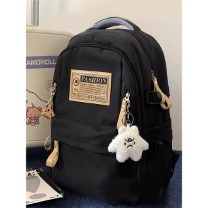 กระเป๋าเป้สะพายหลัง กระเป๋านักเรียน อเนกประสงค์ แบบเรียบง่าย สไตล์เกาหลี แฟชั่นเรโทร สําหรับผู้ชายและผู้หญิง bag