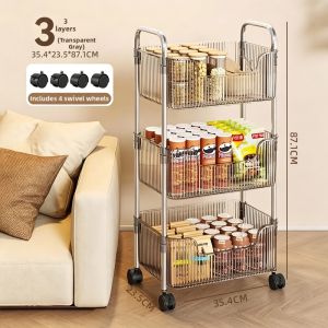 MEIZHUFU | Portable Multifunctional Storage Rack