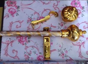 Batang Gorden Fullset / Tiang Gorden / Besi Gorden / Pipa Gorden / Gagang Hordeng