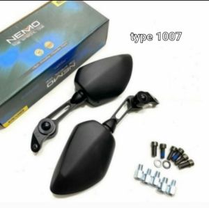 Spion Nmax New ADV xmax pcx Vario 160 aerox model ducati aprilia cbr GMA carbon nemo 1008 Kaca putih