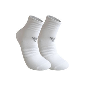 Man Nylon Athletic Sport Socks Sweat-Absorbing Breathable Compression Outdoor Bike Run Badminton Tennis Fitness Short Crew Socks