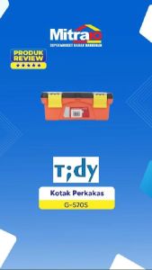 Tidy Kotak Perkakas Plastik G-570S 14 Inch