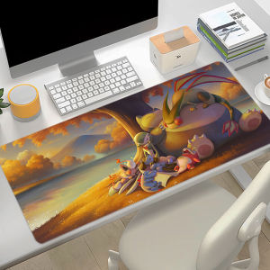 Bandai | Tấm Lót Chuột Chống Trượt Gardevoir Pokemon Anime Dành Cho Văn Phòng Và Chơi Game Phụ Kiện Bàn Phím Cao Su Với Nhiều Kích Cỡ Có Sẵn
