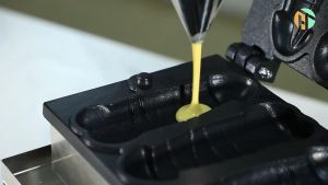 Máy Nướng Bánh Đường Phố Mẫu 4 Dương Vật 16 CM  Hot Dog Shape Waffle Maker Electric Puff EU Plug 220V