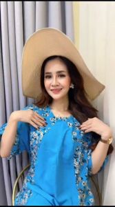 Daster Ruffle Bunga Dress Bunga Kekinian Daster Rayon Premium Best Seller Daster Viral Bala Daster