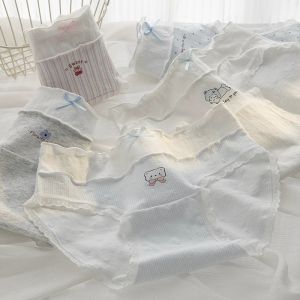 Yuzhaolin | Antibacterial Seamless Mid-Waist Cotton Womens Briefs