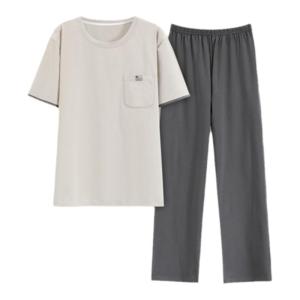 MiiOW | Mens Pure Cotton Thin Sleepwear Set