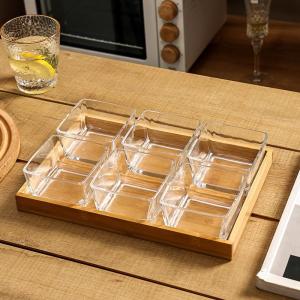 Sectioned Fruit and Snack Tray Plate