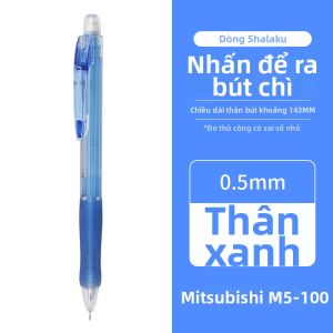 Uni Mitsubishi Pencil | Bút Chì Tự Động Màu Sắc Trong Suốt cho Tiểu Học 0.5mm