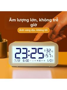 HUAYASEN | Đồng Hồ Báo Thức Số Đơn Giản Có Sạc
