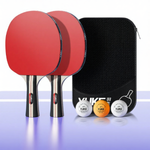 YUKE | Beginner Children Straight and Shake-Hand Table Tennis Rackets