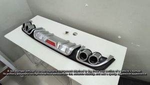 OCAS HYUNDAI ACCENT 2018+ DIFFUSER GRAY/BLACK (11664)