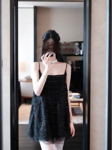 Elegant Lace Birthday Party Dress Womens Design Sensation Pure Desire Gentlewoman Gatherings Puffy Black Gown