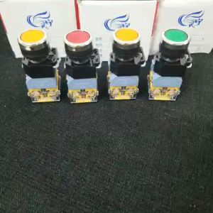 Nút nhấn nút ấn nút đề có đèn AC380V phi 22mm LA38-11D - Nhấn nhả LA38-11DS - Nhấn giữ ( Đỏ Vàng Xanh lá )