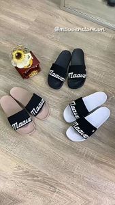 Dép quai ngang nam nữ Moover LG chữ nghiêng êm chân chống trơn dễ mix đồ