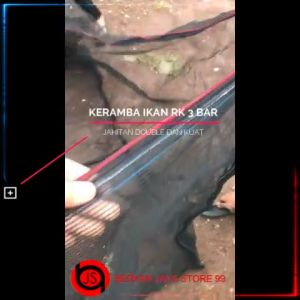 BJS631 - Keramba Ikan Jaring Waring Siap Pakai Ukuran 6x3x15
