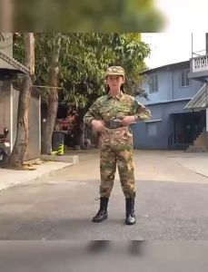 childrens play Police costume for kids Childrens Army Clothing school performance handsome uniform