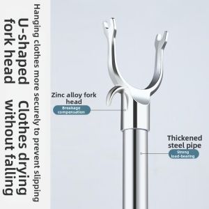 Adjustable Stainless Steel Clothes Picker