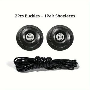 Adjustable Automatic Buckle Rope Universal Adults Kids Quick Stretching Lock Lazy Laces Sneaker ShoeLaces Shoe Accessories