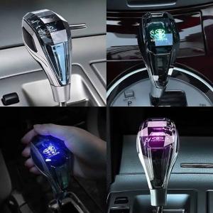 shift knob diamond glass LED RGB knob gigi mobil nyala led samping premium quality