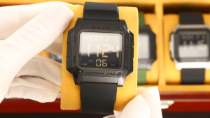 SKMEI 2454 Digital Mens Womens Waterproof Electronic Fashion PU Band Sports Watch Diameter (44mm)