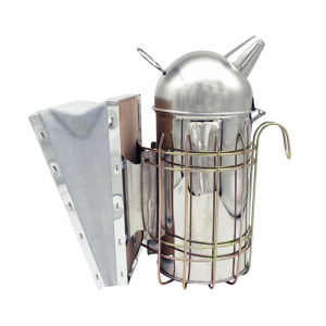 1pc Stainless Steel Beekeeping Smoker - Beekeeper Supplies - Bee Farm Apiculture Tools  Apiary Beehive Smoker
