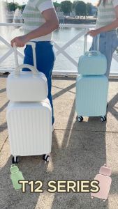 1แถม1 กระเป๋าเดินทาง ขนาด20นิ้ว และ 13นิ้ว (1ชุดได้2ใบ) ถอดแยกได้ตามต้องการ รุ่นA12กระเป๋าแม่ลูก  รับประกัน* ล้อลากลื่น สวยทนทาน