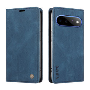 Leather Magnetic Flip Case for Google Pixel 7 7A 8 8A 9 9A 10 10A 11 Pro XL | Kickstand Wallet with Card Holder Protective Cover