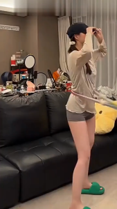 ห่วงออกกำลังกาย 1/1.5 Kg ฮูลาฮูป ลดหน้าท้อง สินค้าน้ำหนักเบา พกพาสะดวก โครงสร้างยืดหยุ่น G3609