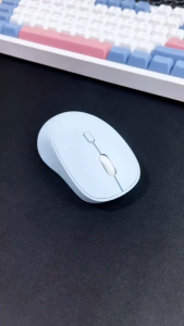 OLYPS Mouse Wireless Bluetooth Dual Mode Rechargeable Mini Mouse Laptop Tanpa Kabel Optical 1600DPI