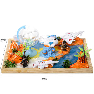 DIY โมเดลอวกาศสำหรับเด็ก วัสดุสำหรับสร้างสวนขนาดเล็ก ของเล่นที่เพิ่มความฉลาด โมเดลการสร้างสรรค์ วัสดุอะคริลิก ของเล่นสำหรับเด็กชาย