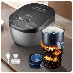 Supor | Smart Multifunctional Electric Rice Cooker Wok-Style Cooking Globe Liner 5L
