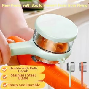 Multifunctional Peeler with Storage