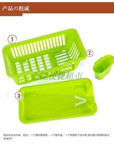 Dish Drying and Storage Rack