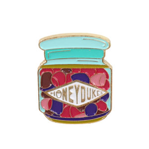 Harry Potter Fan Exclusive Honey Dukes Candy Emblem Magic World Sweet Souvenir Pin Accessory Fashionable Alloy Brooch